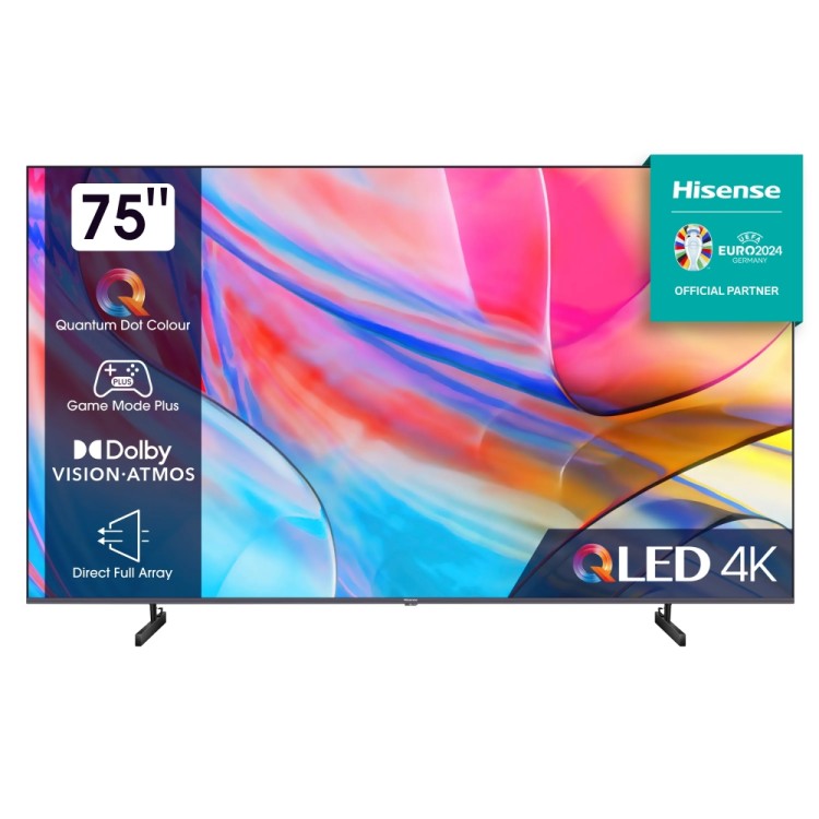 Hisense 75" A7KQ 4K UltraHD телевизор