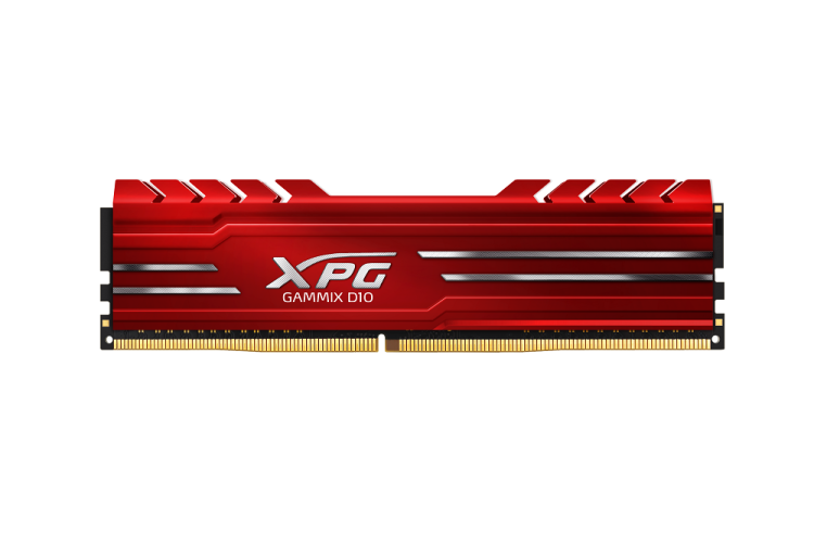 ADATA XPG D10 8GB DDR4 3200MHz UDIMM памет червен