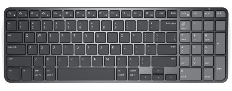 Dell Pro 7 Rechargeable Compact KB746 клавиатура