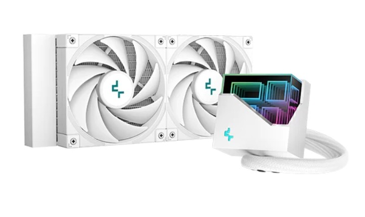 DeepCool LT520 водно охлаждане за процесор бял