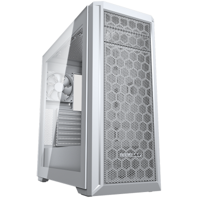 Cougar MX330-G Pro ATX кутия за компютър бял