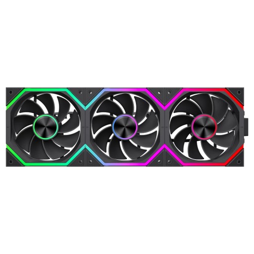 Gamemax 3-in-1 3x120mm FN12A-N2 WL-R Reverse комплект вентилатори