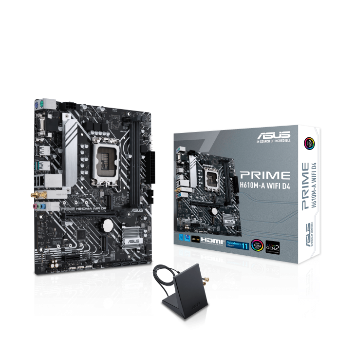 Asus Prime H610M-A Wi-Fi DDR4 mATX дънна платка