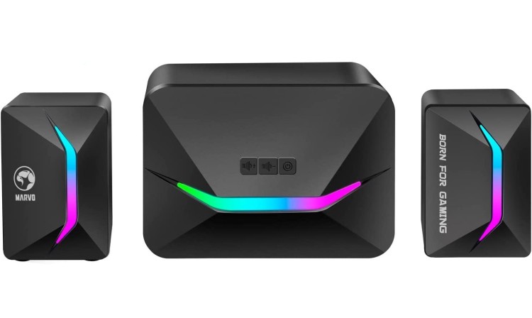 Marvo SG-235 RGB тонколони черен