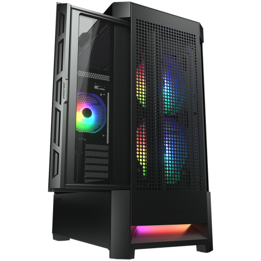 Cougar Airface RGB ATX кутия за компютър черен