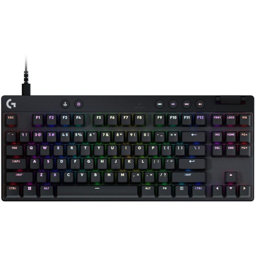 Logitech G Pro X TKL RAPID Lightspeed Tactile Switch геймърска клавиатура