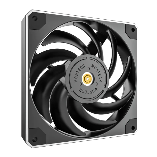 Montech Metal 120 PWM вентилатор черен