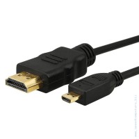 HDMI - Micro HDMI M-M кабел, 2.0м, v.1.4 High Speed