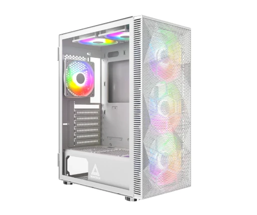 Montech X3 Mesh RGB кутия за компютър бял