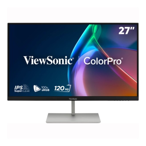 ViewSonic ColorPro VP2766-2K 27" IPS GHD 120Hz HDR10 350cd професионален монитор черен