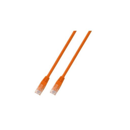 мрежови кабел LAN UTP Patch Cat. 5е 0.5 метра оранжев