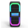 Bluetooth караоке тонколона MS2039BT, 8″, RGB, дистанционно, черен