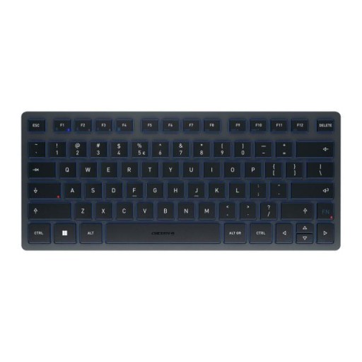 Cherry KW 7100 Mini безжична клавиатура черен