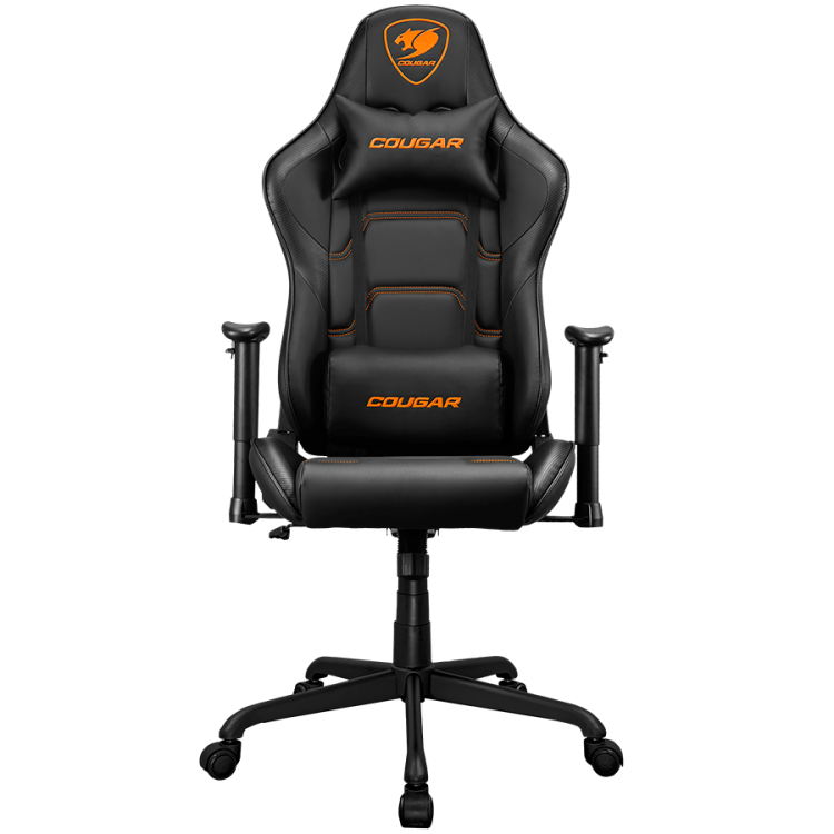 Cougar Armor Elite Black геймърски стол черен