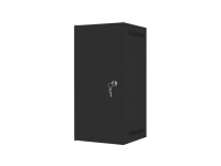 Lanberg rack cabinet 10” wall mount 12U 280x310 with metal door black стенен шкаф