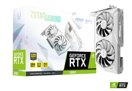 Zotac RTX 3060 AMP White 12GB GDDR6 видео карта
