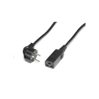 Захранващ кабел Schuko - IEC 320 C19 16A 3 метра черен