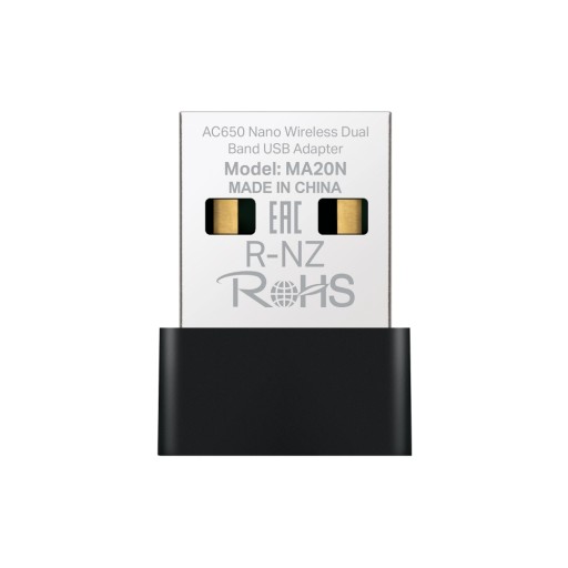 Mercusys MA20N AC650 Nano USB безжичен адаптер
