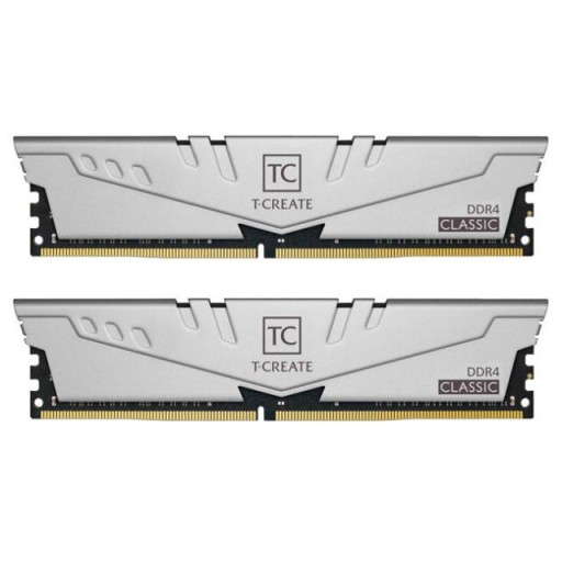 Team Group T-Create Gray 16GB (2x8GB) 3200MHz DDR4 памет сив