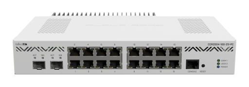 Mikrotik CCR200416G-2S+PC 16 x Gbit LAN, 2x SFP+ рутер