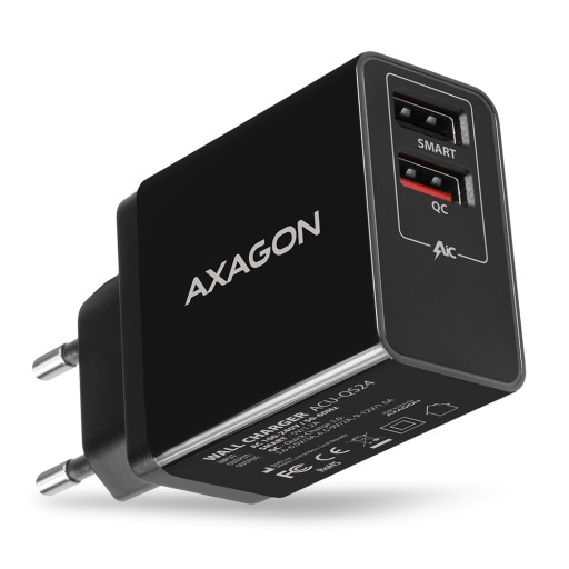Axagon ACU-QS24 зарядно устройство
