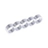 Alphacool Eiskamm Alu X5 Flat - 4mm silver - 4 pcs