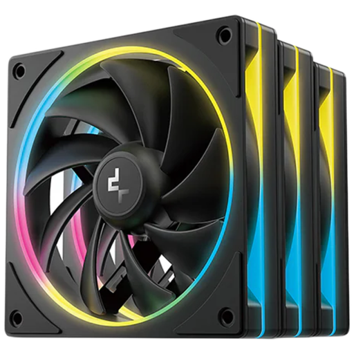Deepcool FL12 SE 120mm aRGB вентилатори 3 броя черен