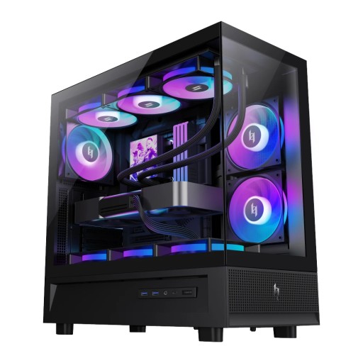 Gamemax NEX C51 BK ATX компютърна кутия