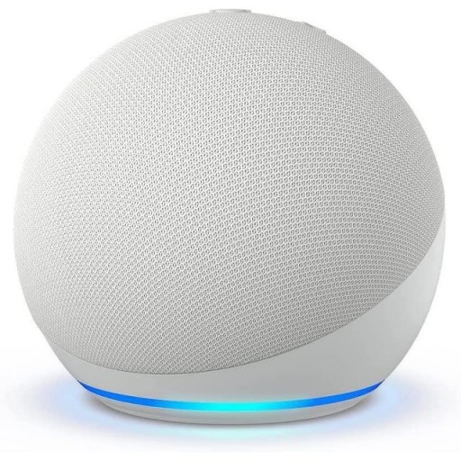 Amazon Echo Dot 5 смарт тонколoна с гласов асистент бял