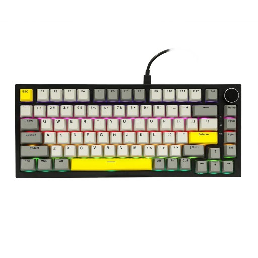 Ajazz AK820 геймърска механична клавиатура черен
