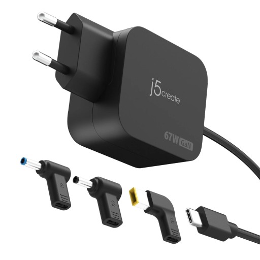 J5create 67W GaN PD мрежово зарядно