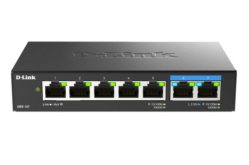 D-Link DMS-107 7-портов суич