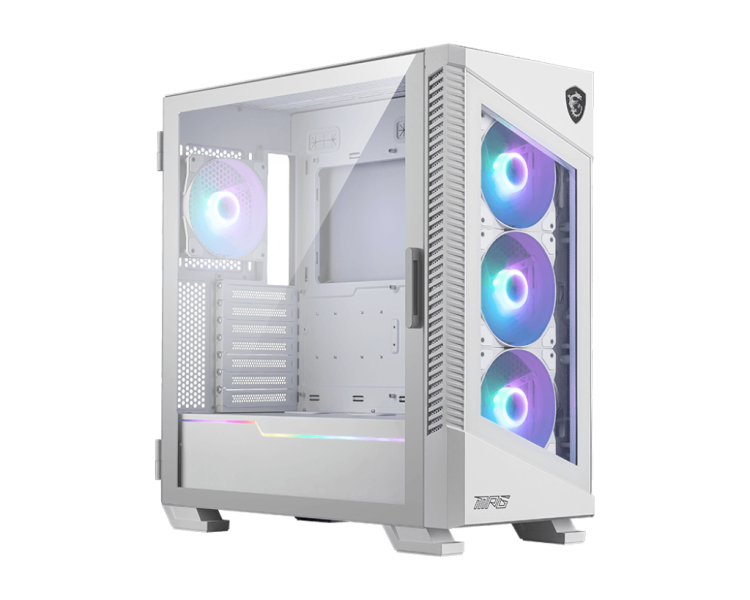 MSI MPG Velox 100R кутия за компютър бял