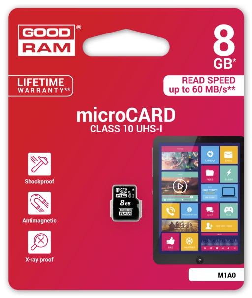 GOODRAM 8GB MicroSD карта памет