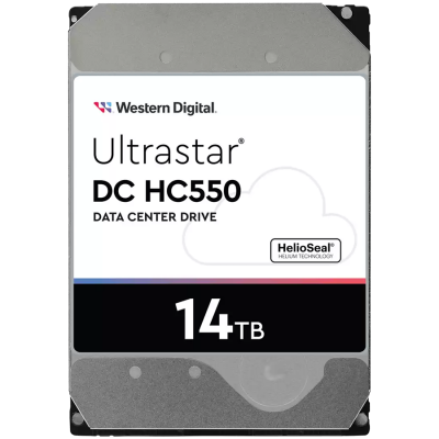 Western Digital Ultrastar DC HC550 14TB NAS твърд диск