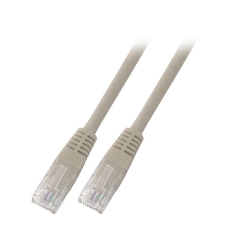 мрежови кабел LAN UTP Patch Cat. 5е 0.5метра сив