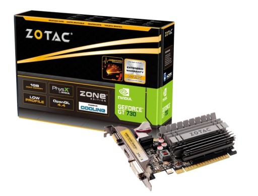 Zotac GT 730 2GB DDR3 видео карта