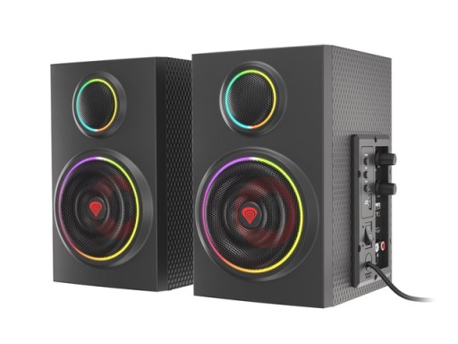 Genesis Helium 300BT 2.0 Bluetooth ARGB тонколони черен