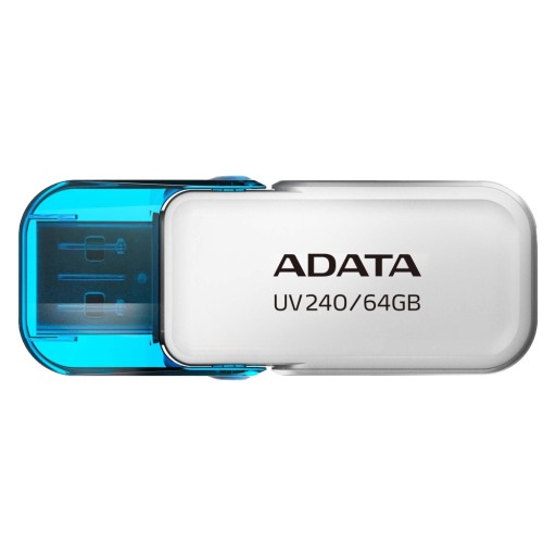 ADATA UV240 64GB USB 2.0 памет бял