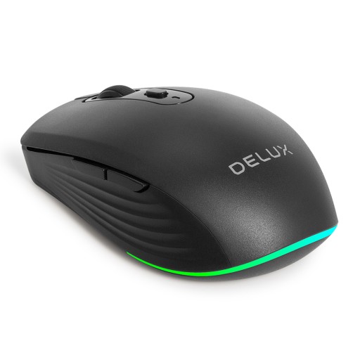 Delux M523DB безжична мишка черен