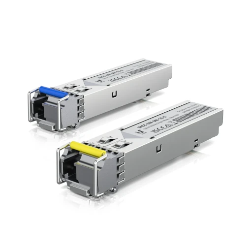 SFP модул Ubiquiti UACC-OM-SM-1G-S-2, 1550/1310nm, LX, 3km, DDM, 2 бр.