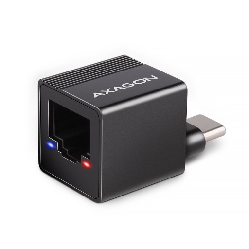 Axagon ADE-MINIC USB Type C към RJ-45 адаптер