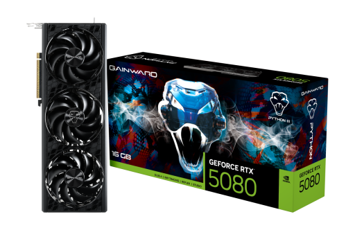 Gainward RTX 5080 Python III 16GB GDDR7 видеокарта