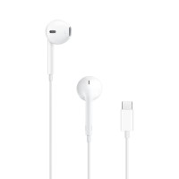 Apple EarPods USB слушалки бял