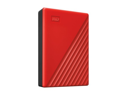 Western Digital My Passport 6TB 2.5" USB 3.2 външен твърд диск червен