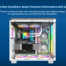 Montech Hyper Flow ARGB 240, CPU Liquid Cooler, White водно охлаждане