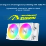 Montech Hyper Flow ARGB 240, CPU Liquid Cooler, White водно охлаждане