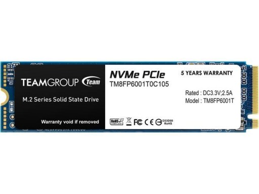 Team Group MP33 1TB PCIe 3.0 x4 SSD диск