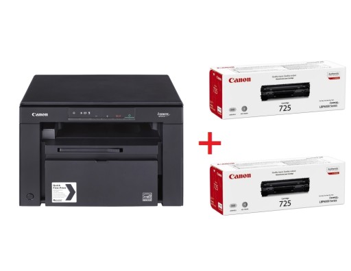 Canon i-SENSYS MF3010 Printer,Scanner,Copier + 2x Canon CRG-725 лазерно MFP
