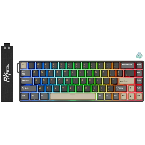 Royal Kludge RK68 HE Phantom геймърска клавиатура